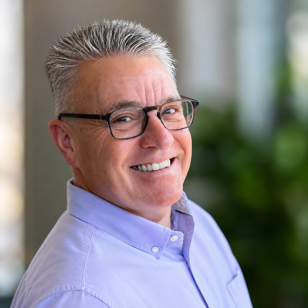 Headshot of David Hall, Head of Print Production