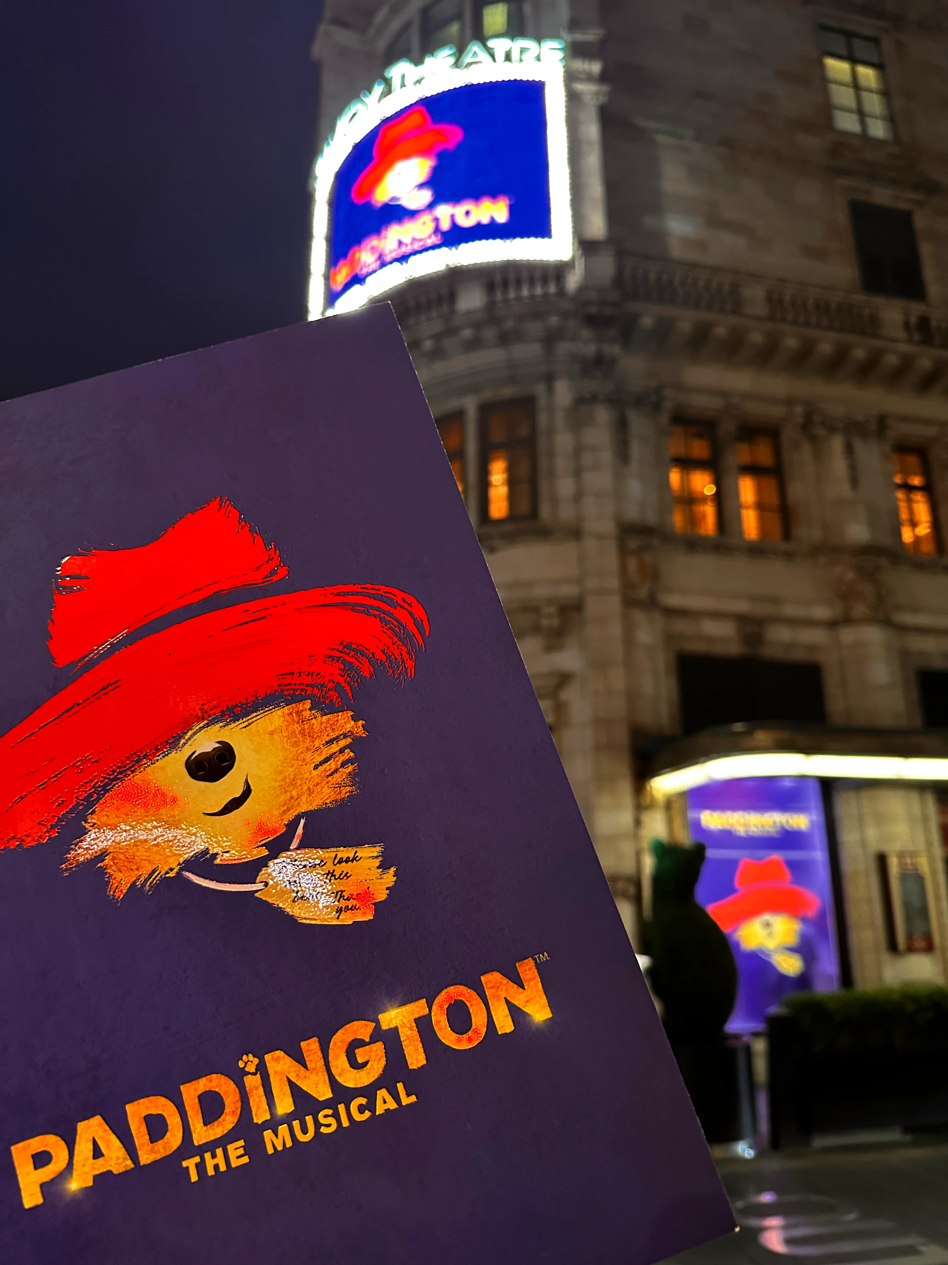 Paddington programme and print materials produced by Harvest